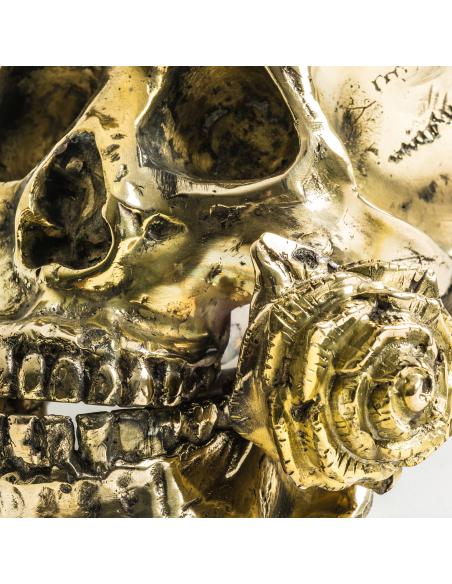 BUSTO CALAVERA CORONA