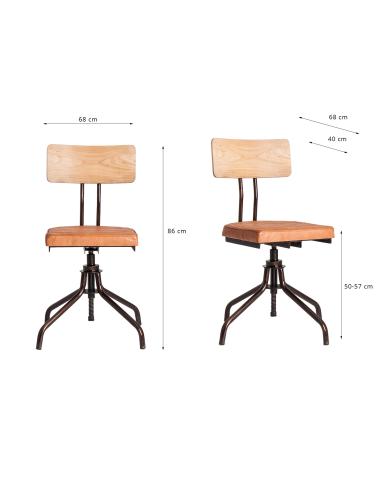 SILLÓN GIRATORIO STRYI