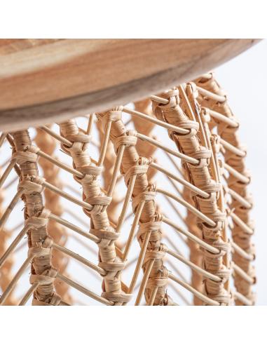 MESA COMEDOR PLISSÉ RATTAN MESA COMEDOR PLISSÉ RATTAN