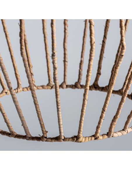 LÁMPARA DE TECHO PLISSÉ RATTAN