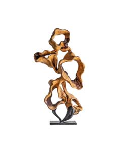 ESCULTURA PIE ABSTRACTA