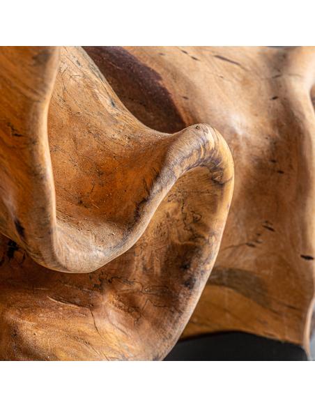 ESCULTURA PIE ABSTRACTA