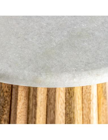 MESA BAR PLISSÉ WOOD