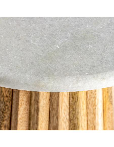 MESA BAR PLISSÉ WOOD