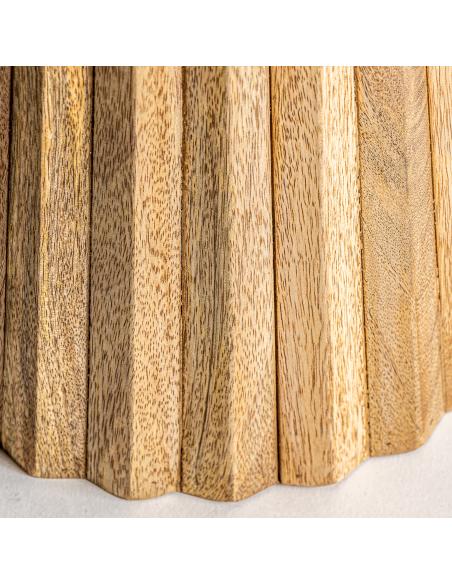 MESA BAR PLISSÉ WOOD