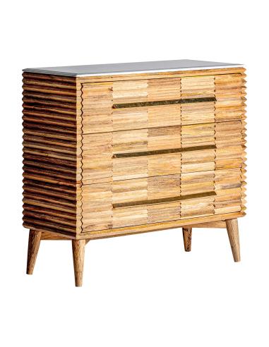 CÓMODA PLISSÉ WOOD