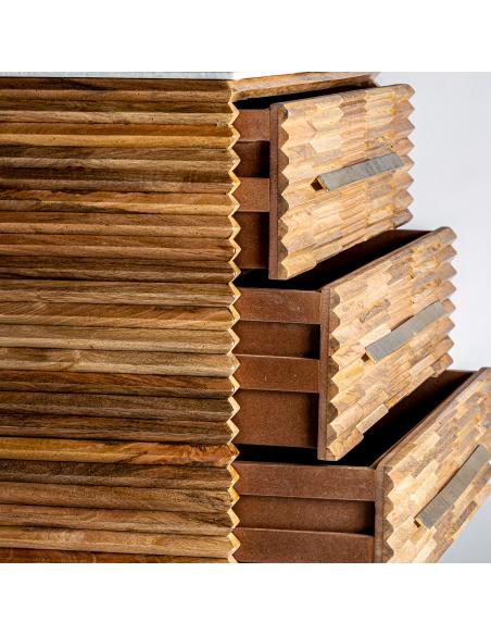 CÓMODA PLISSÉ WOOD