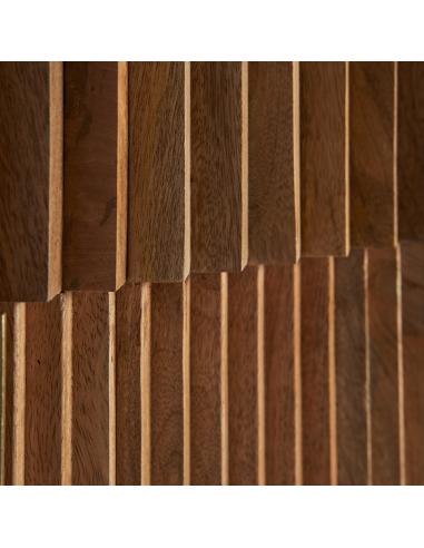 BUFFET PLISSÉ WOOD