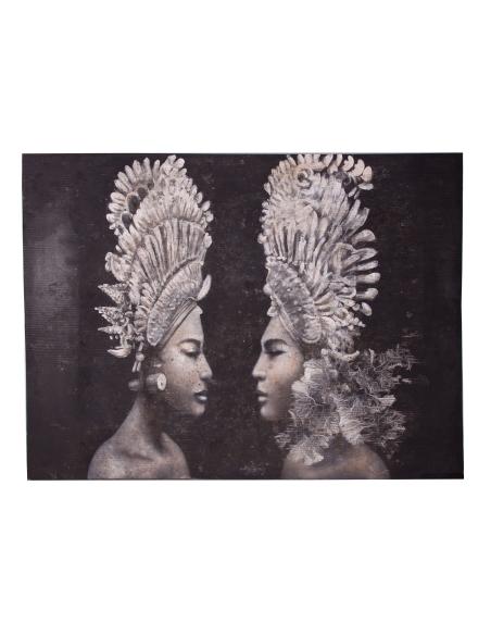 LIENZO CARAS BALINESAS