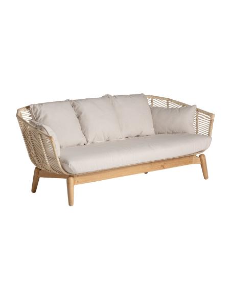 SOFÁ PLISSÉ RATTAN