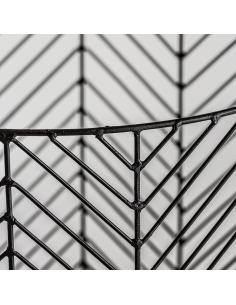 LÁMPARA DE PIE PLISSÉ METAL 2