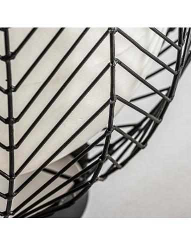 LÁMPARA DE PIE PLISSÉ METAL