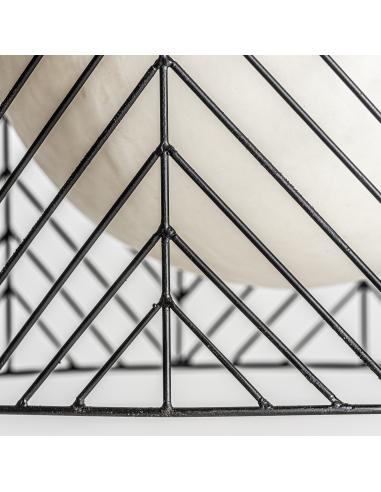 LÁMPARA DE TECHO PLISSÉ METAL