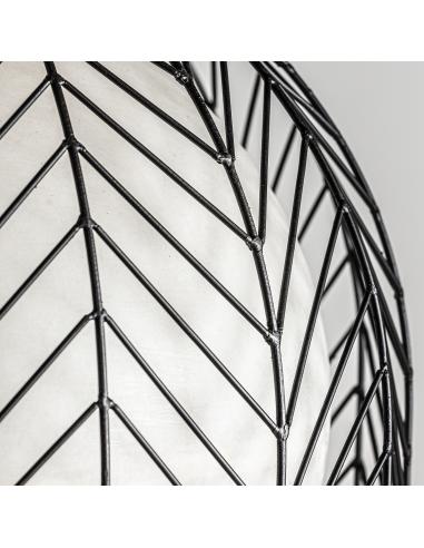 LÁMPARA DE TECHO PLISSÉ METAL