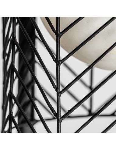 LÁMPARA DE PIE PLISSÉ METAL