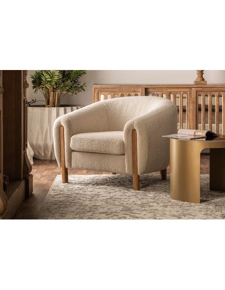 SILLÓN PRATI BOUCLÉ